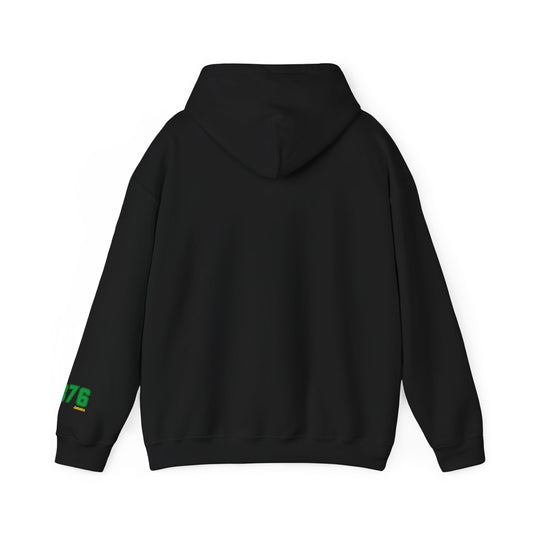 BRUH Jamaican Hoodie, Adult Unisex Hooded Sweatshirt, Sarcastic Sweater