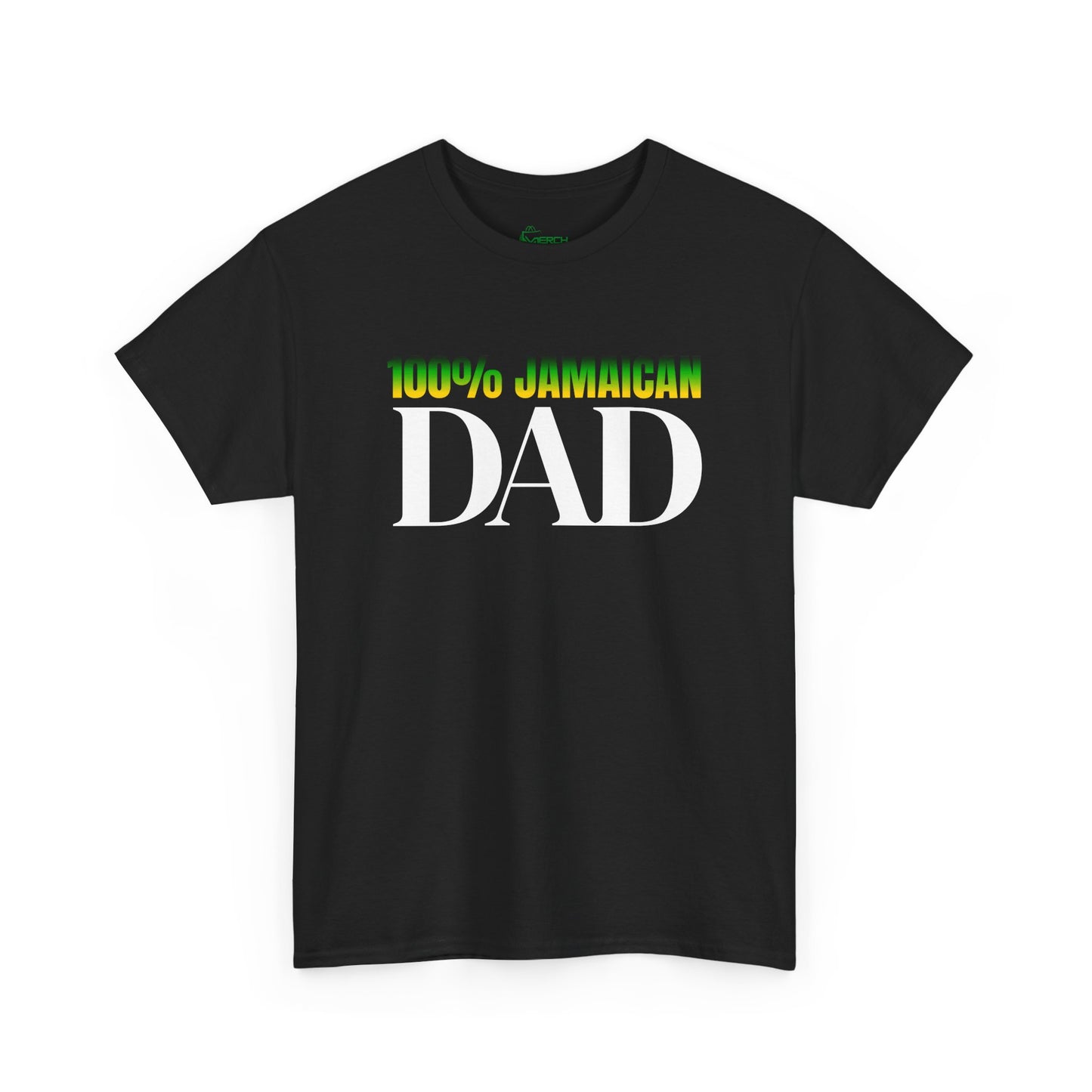 100% Jamaican Dad Tee | Jamaican Tshit Gift for Dads