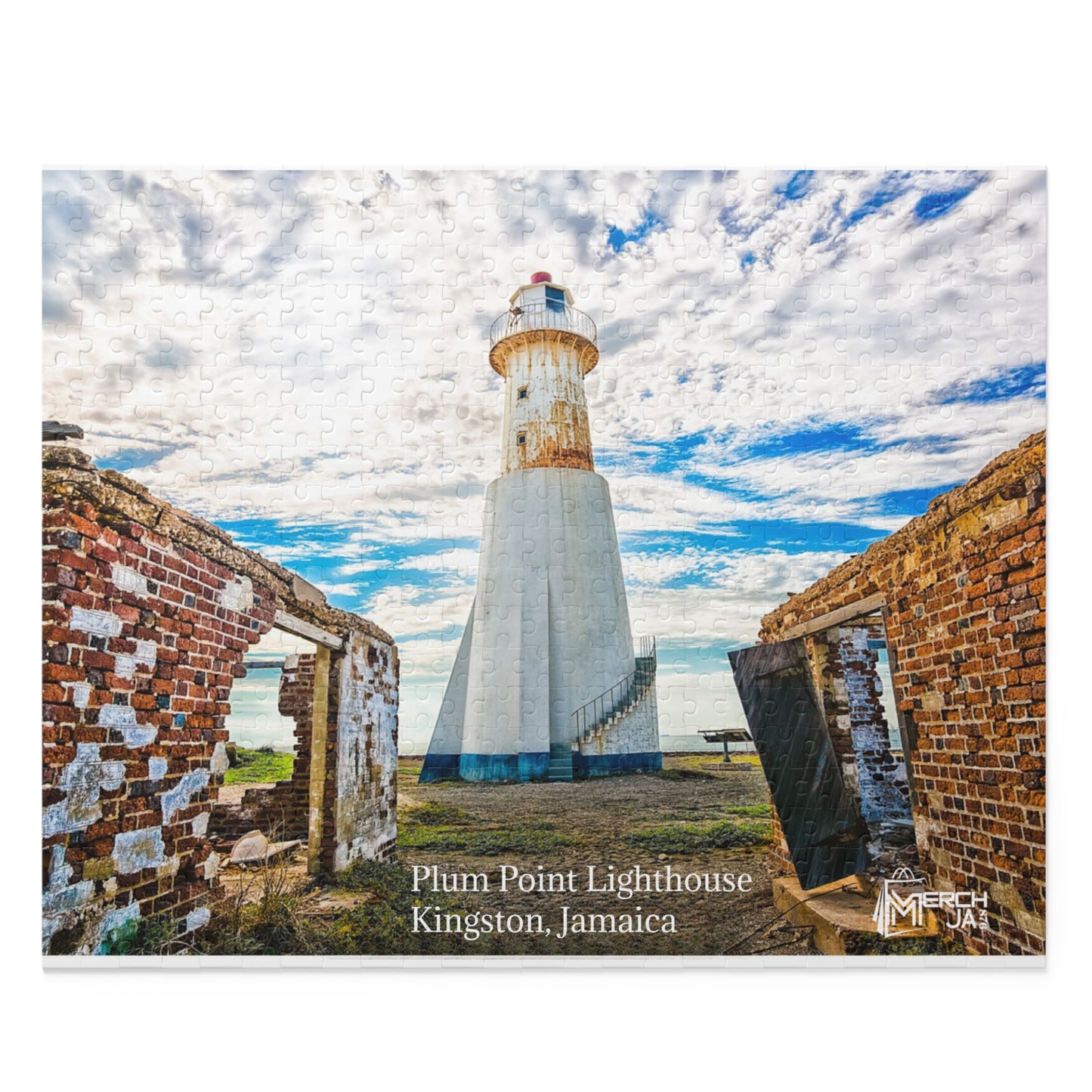 Jamaican Lighthouse Puzzle, 500-Piece Jamaica Jigsaw Puzzle