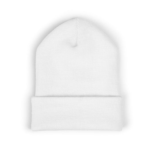Jamaican Embroidered Beanie, Warm Knit Hat