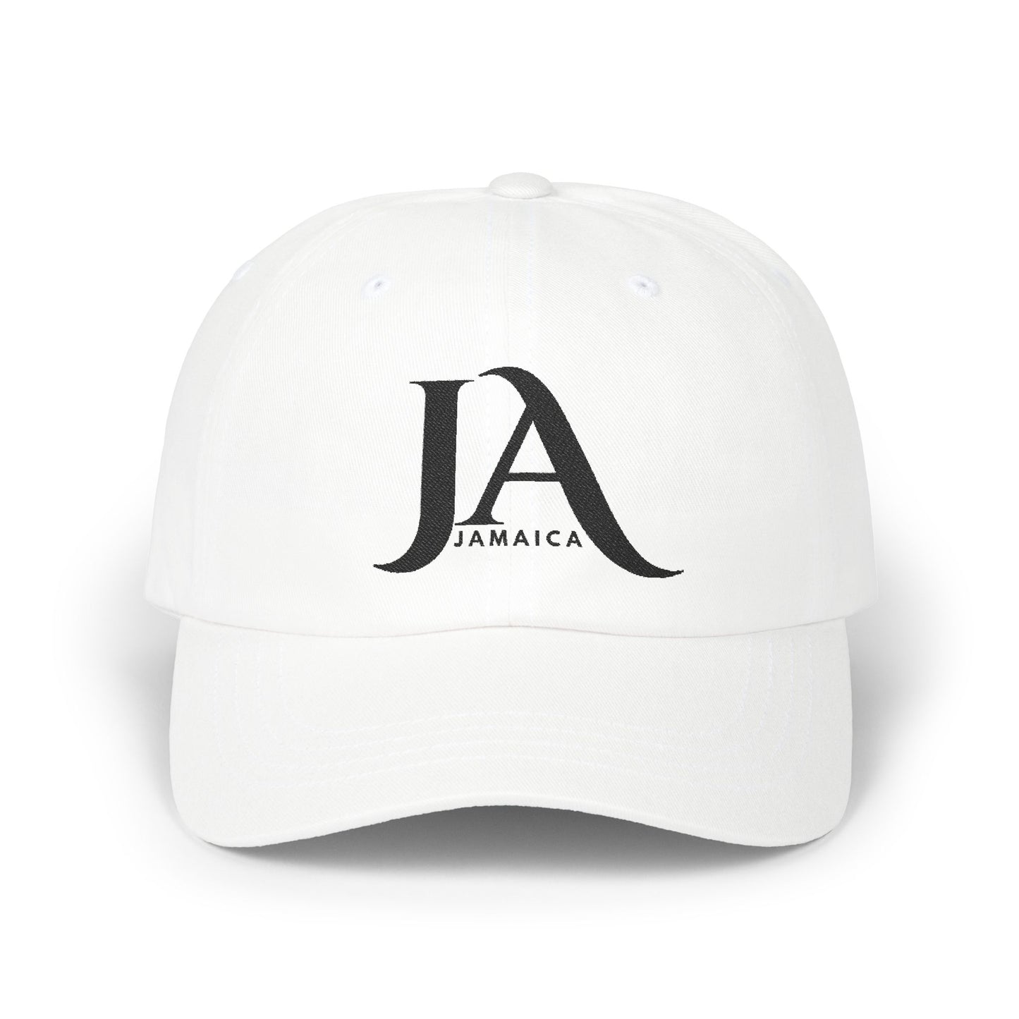 Jamaica Embroidered Cap, Unisex Adult Jamaica Cap, Jamaica Monogram Cap