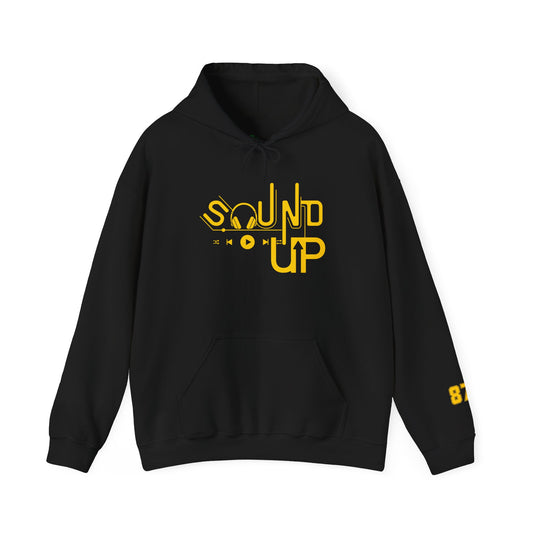 Jamaican Black 876 Hoodie, Jamaican Adult Unisex Heavy Blend Sweater