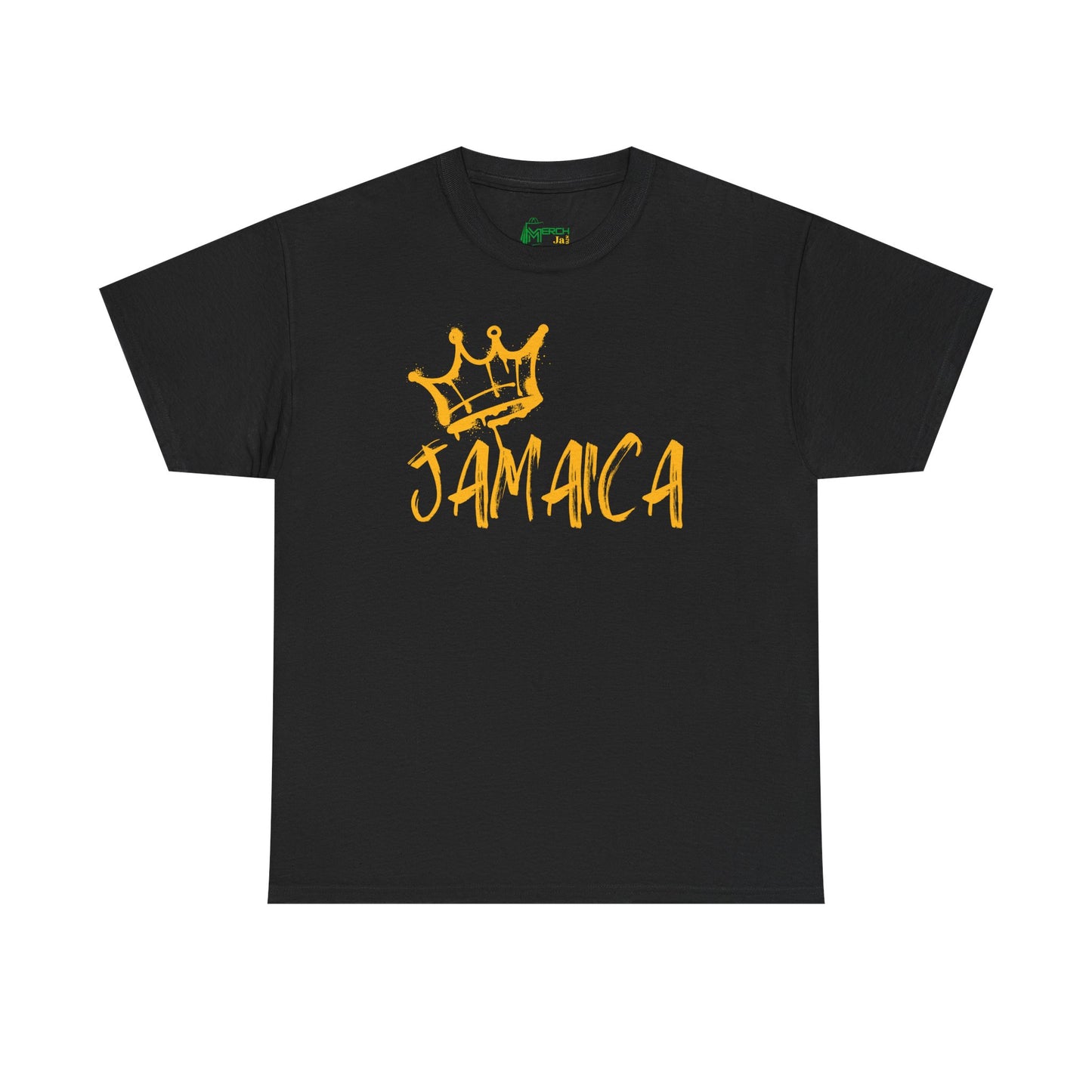 Jamaican Crown Graphic T-Shirt, Adult Unisex Cotton T-shirt