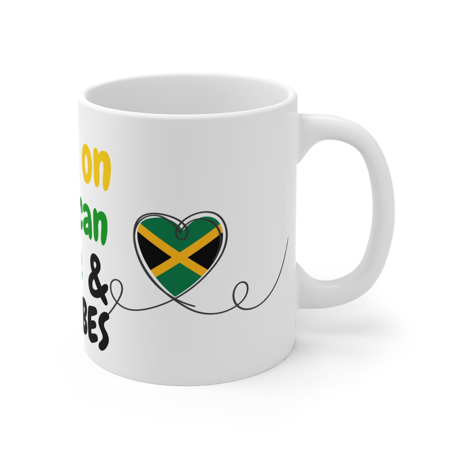 Jamaican Coffee Mug, Fun Coffee Mug