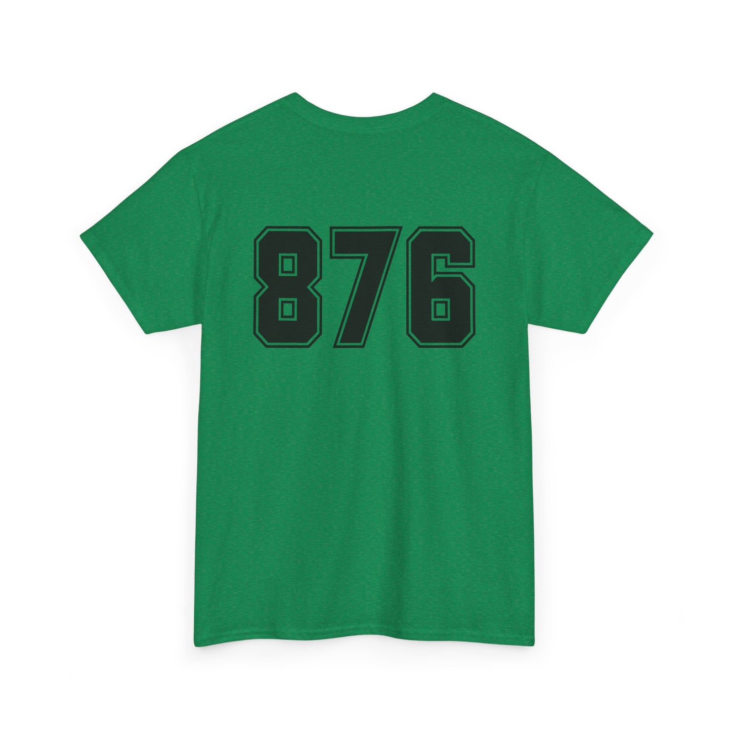Jamaica Team 876 T-Shirt, Adult Unisex Cotton Shirt, Team Jamaica Sports Fan Apparel