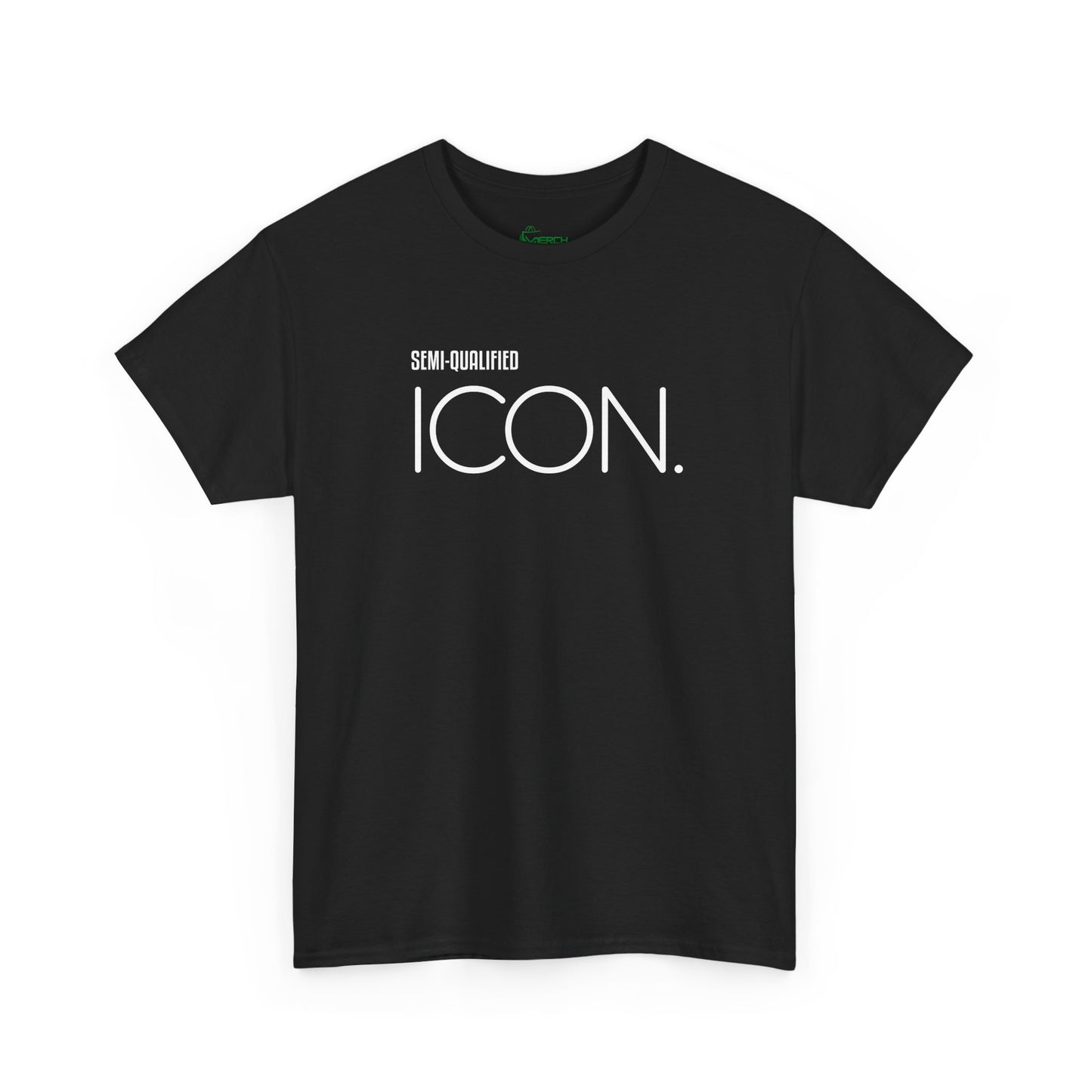 "Semi-qualified ICON", Graphic T-Shirt, Unisex Adult T-shirt