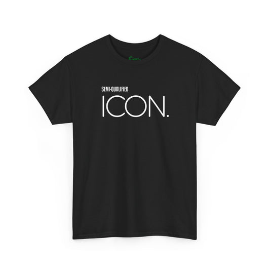 "Semi-qualified ICON", Graphic T-Shirt, Unisex Adult T-shirt