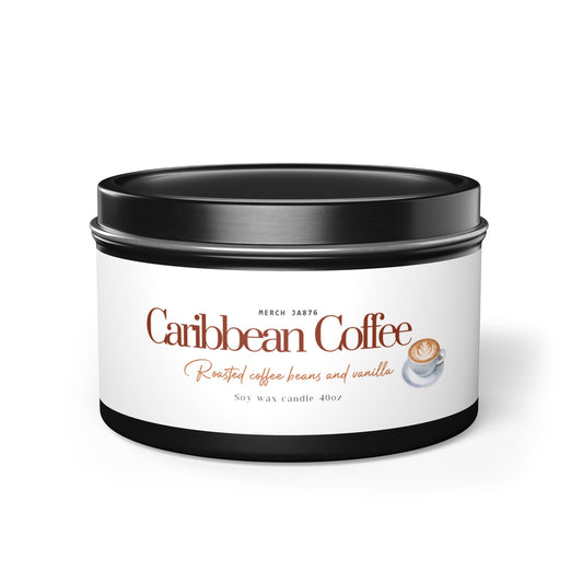 Coffee Scented Candle, Jamaican Coffee Scented Soy Wax Candle