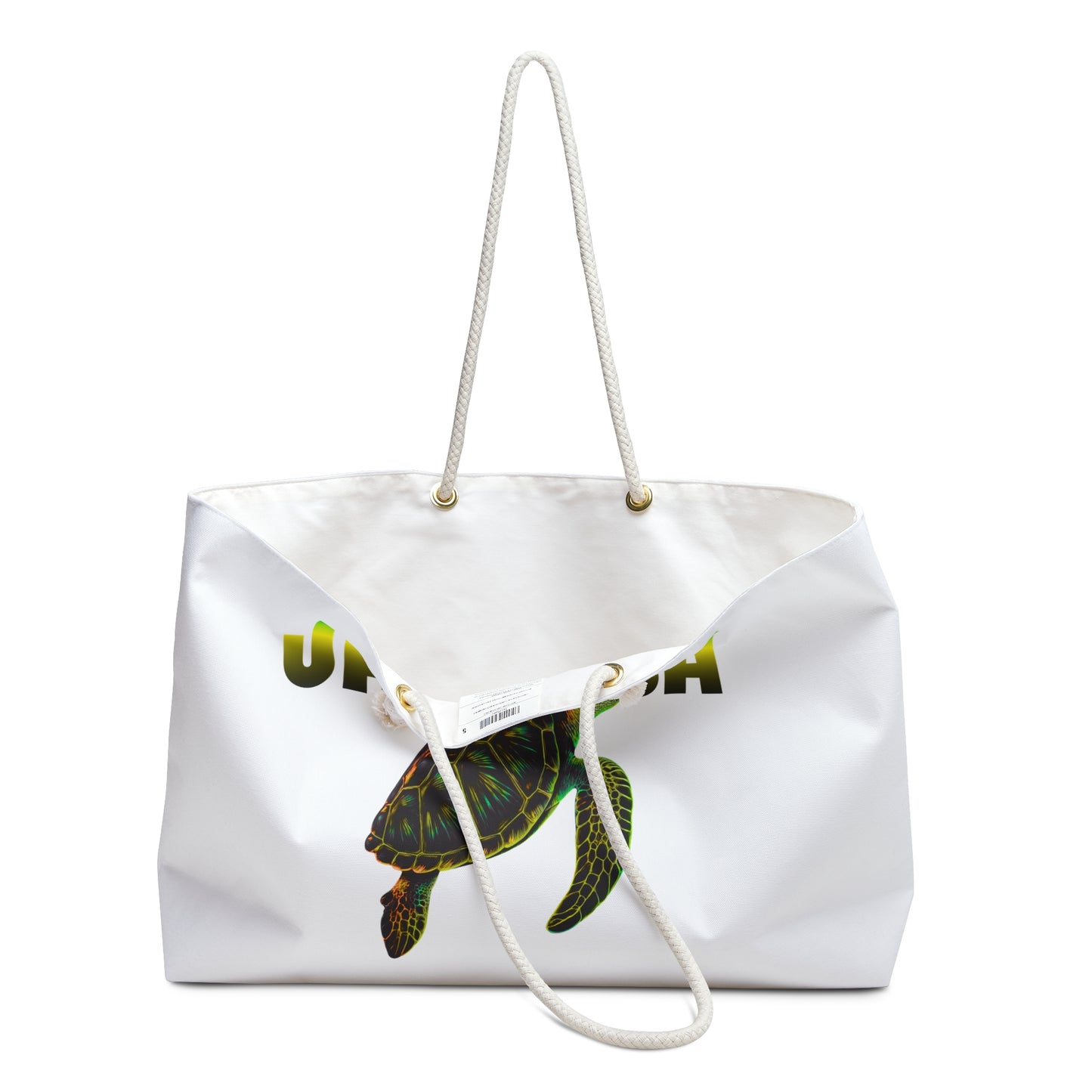 Jamaica Turtle Weekender Bag, Jamaican Vacation Beach Bag, Travel Tote, Vacation Bag, Travel Bag