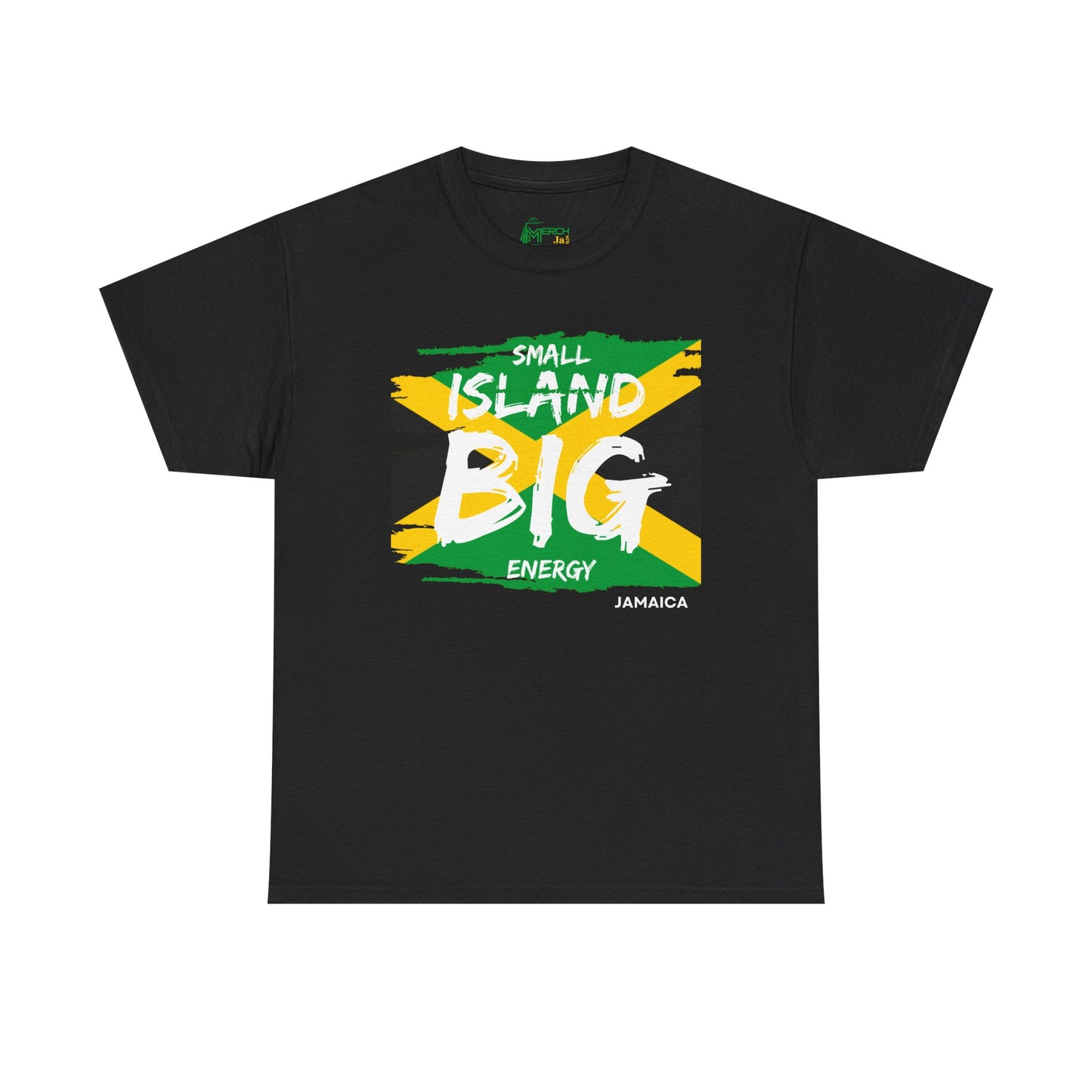 Big Energy Jamaican Graphic T-Shirt, Unisex Cotton Tee