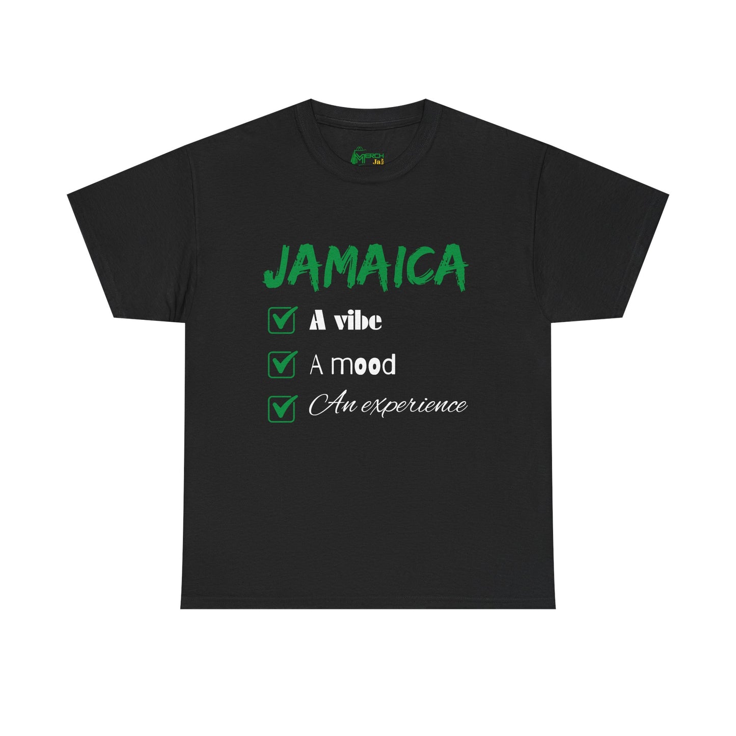 Jamaica Vibes Graphic T-Shirt, Adult Unisex Cotton T-shirt