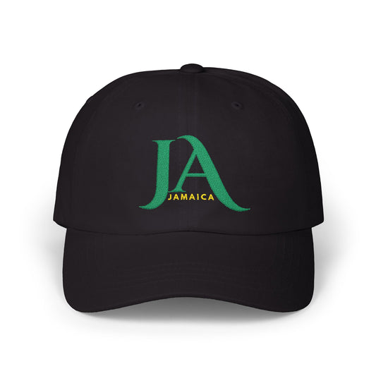 Jamaica Embroidered Cap, Unisex Adult Jamaica Cap, Jamaica Monogram Cap