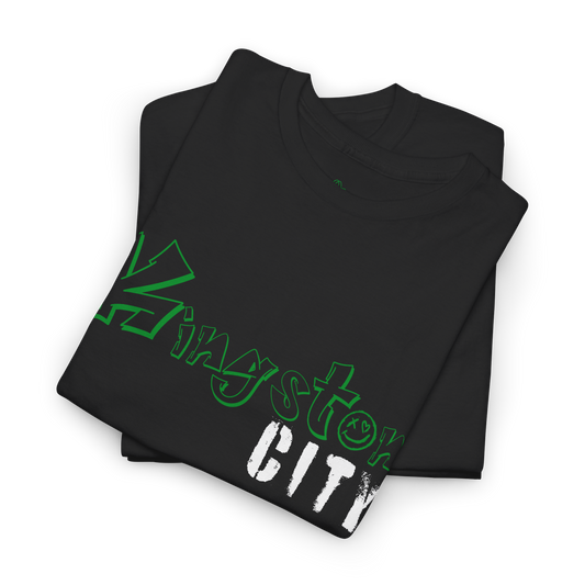 Kingston City Jamaica Graphic T-Shirt, Adult Unisex Cotton T-shirt