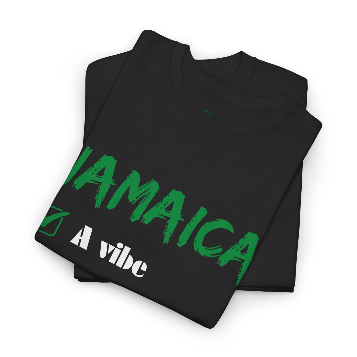 Jamaica Vibes Graphic T-Shirt, Adult Unisex Cotton T-shirt