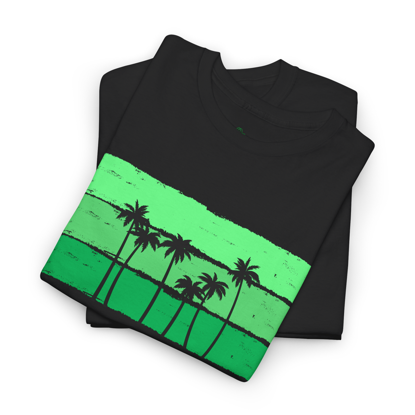 Palm Tree Jamaican Graphic T-Shirt, Adult Unisex Cotton T-shirt