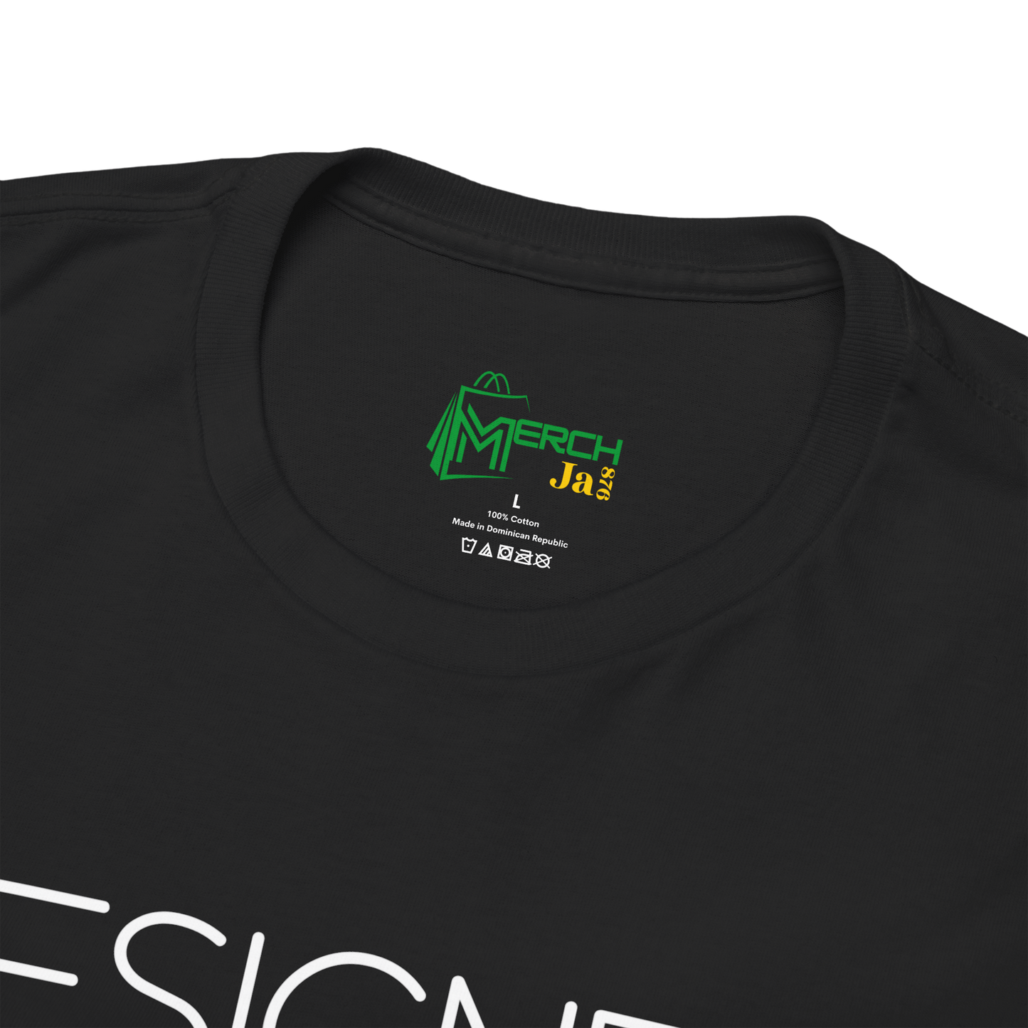 "DESIGNED. Not Duplicated" Graphic T-Shirt, Unisex Adult T-shirt