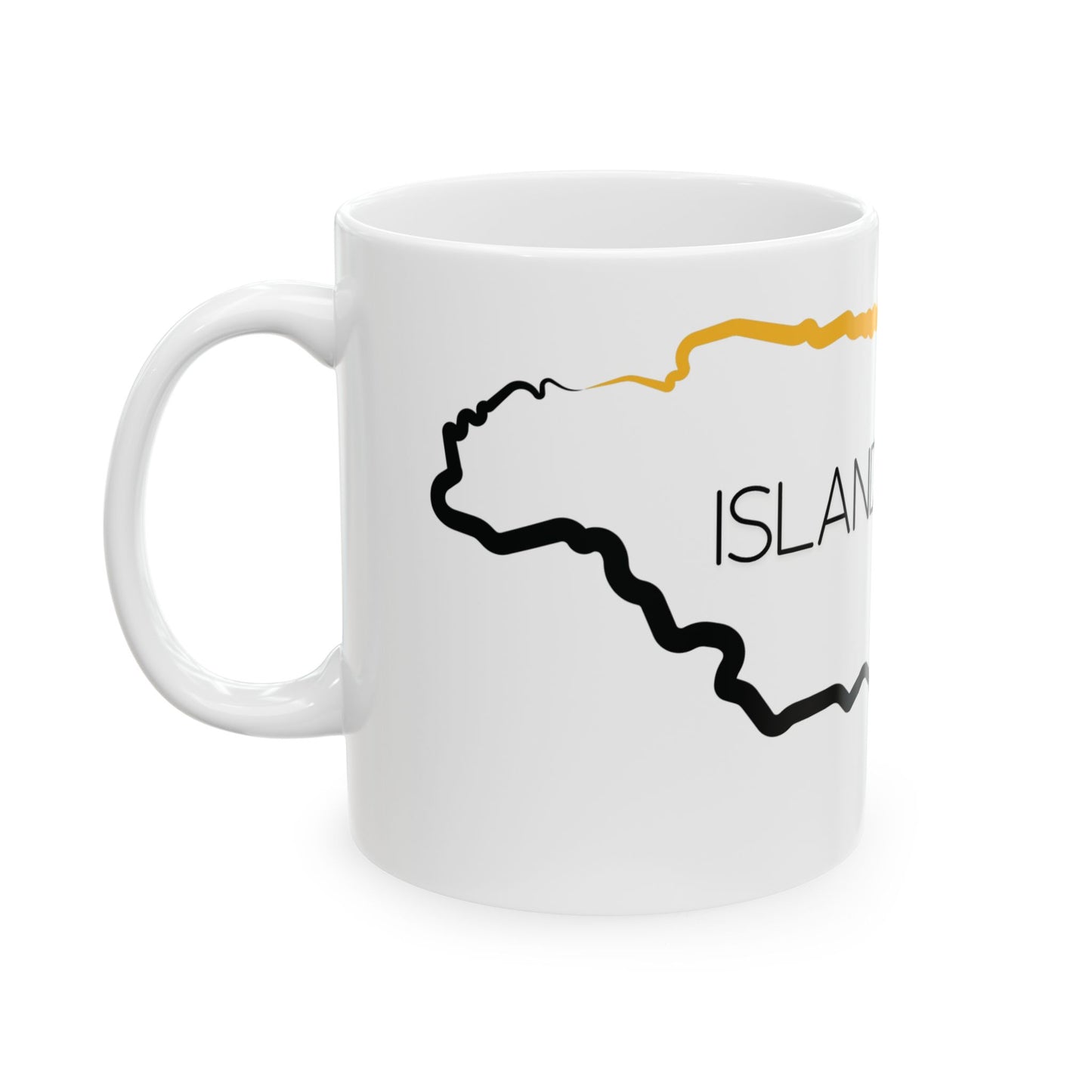 Island Vibes Ceramic Mug, Jamaican coffee mug, Jamaican tea cup