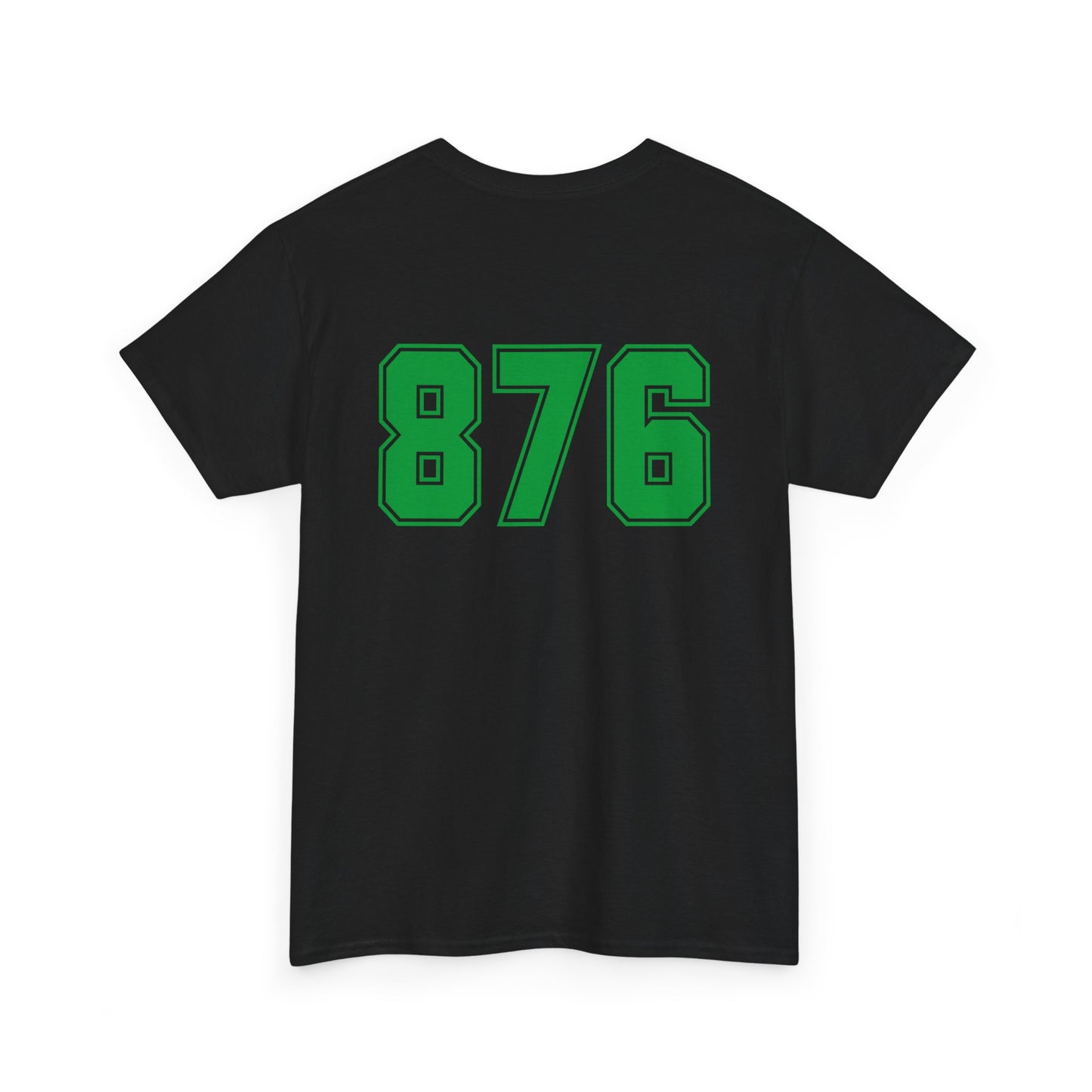 Jamaica Team 876 T-Shirt, Adult Unisex Cotton Shirt