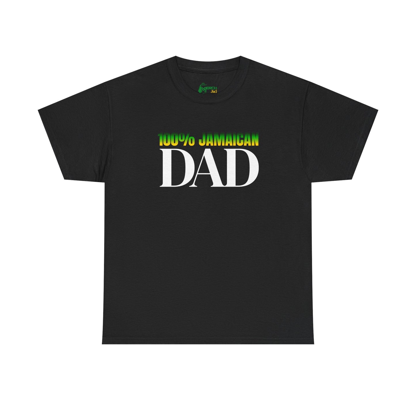 100% Jamaican Dad Tee | Jamaican Tshit Gift for Dads
