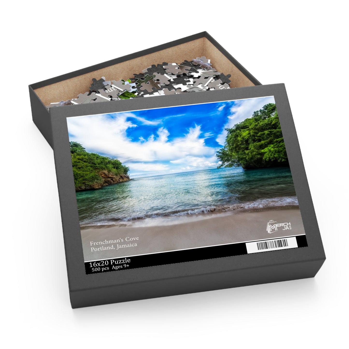 Frenchman's Cove Jamaica Puzzle , 500 piece Jamaica Jigsaw Puzzle