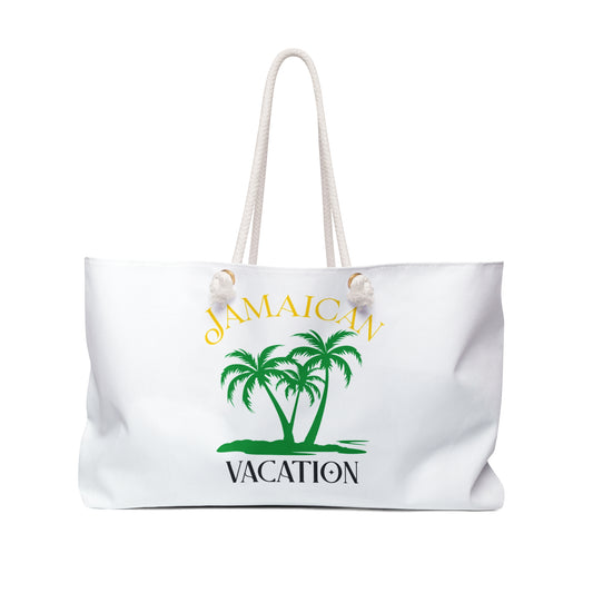 Jamaican Vacation Beach Bag, Travel Tote, Vacation Bag, Travel Bag