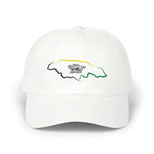 Vintage 1962 Jamaican Independence Cap, Embroidered Baseball Cap, Summer Cap, Jamaican Hat
