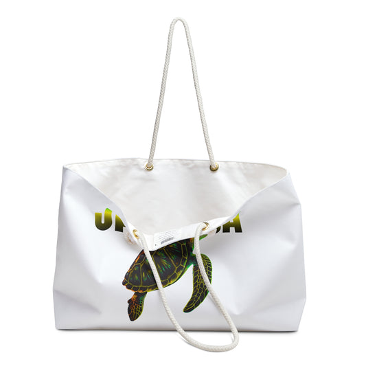 Jamaica Turtle Weekender Bag, Jamaican Vacation Beach Bag, Travel Tote, Vacation Bag, Travel Bag