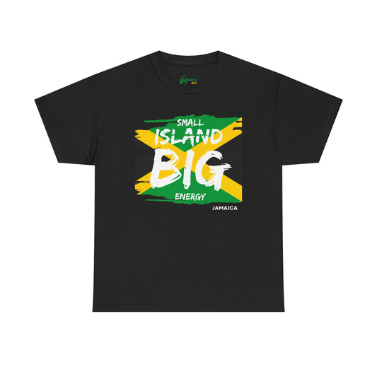 Big Energy Jamaican Graphic T-Shirt, Unisex Cotton Tee
