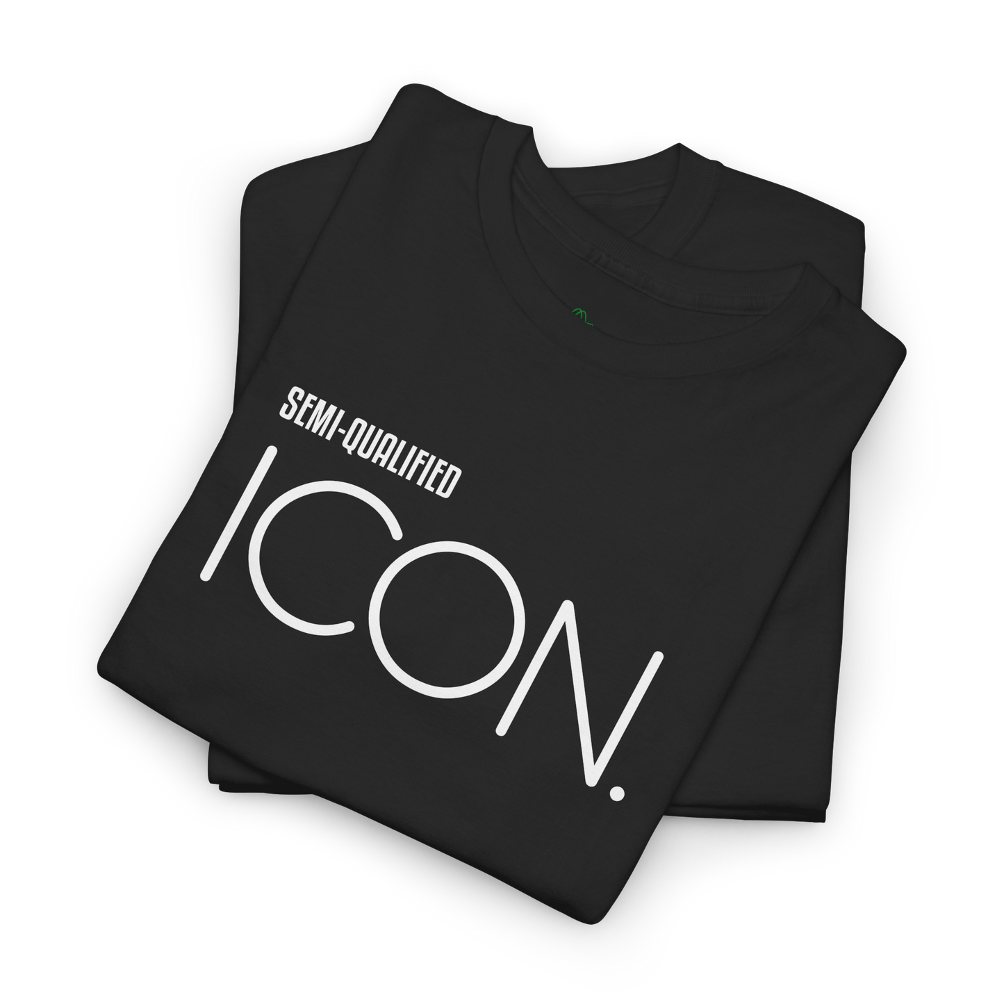 "Semi-qualified ICON", Graphic T-Shirt, Unisex Adult T-shirt